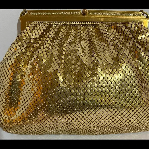 Whiting & Davis metal chainmail bag - Picture 6 of 16
